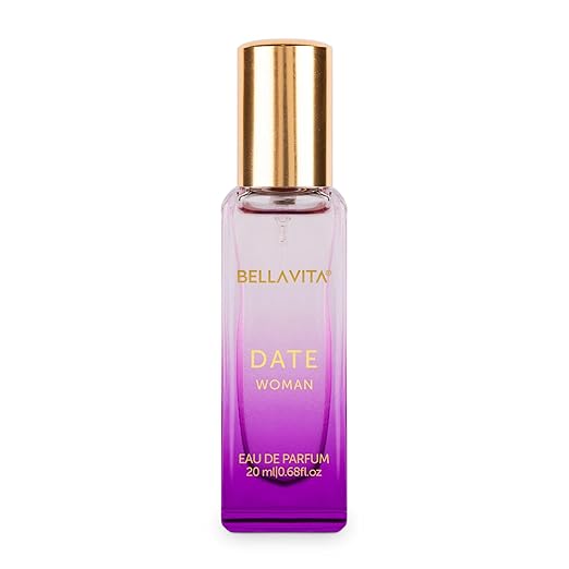 Bella Vita Luxury Date Woman | Long Lasting Perfume | Perfume for Woman | EDP 20ml | Pink Pepper, Jasmine & Vanilla | Floral & Fruity Premium Fragrance