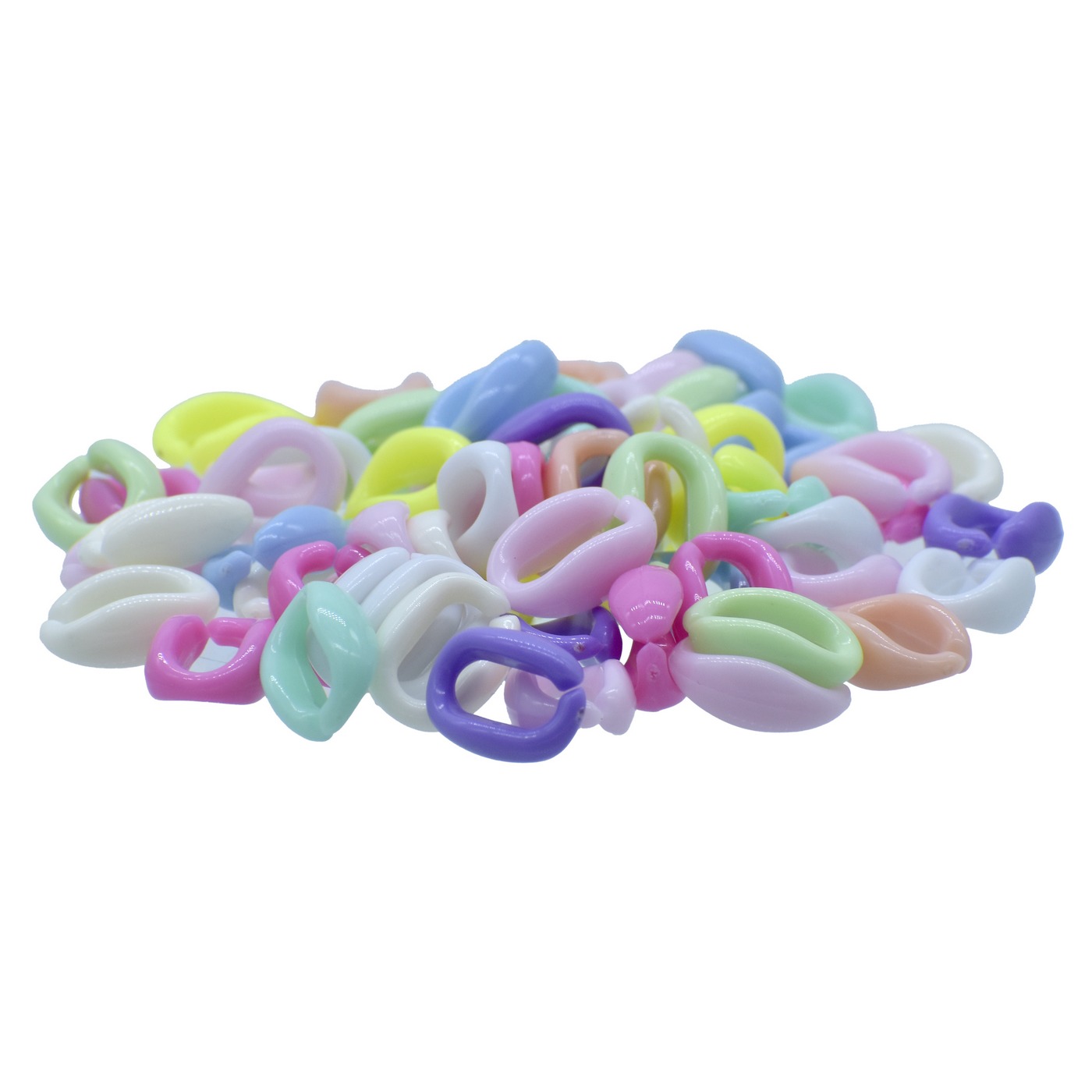 Jags DIY Plastic Chain Basic Pattern 25Gs Round Small JDPC21