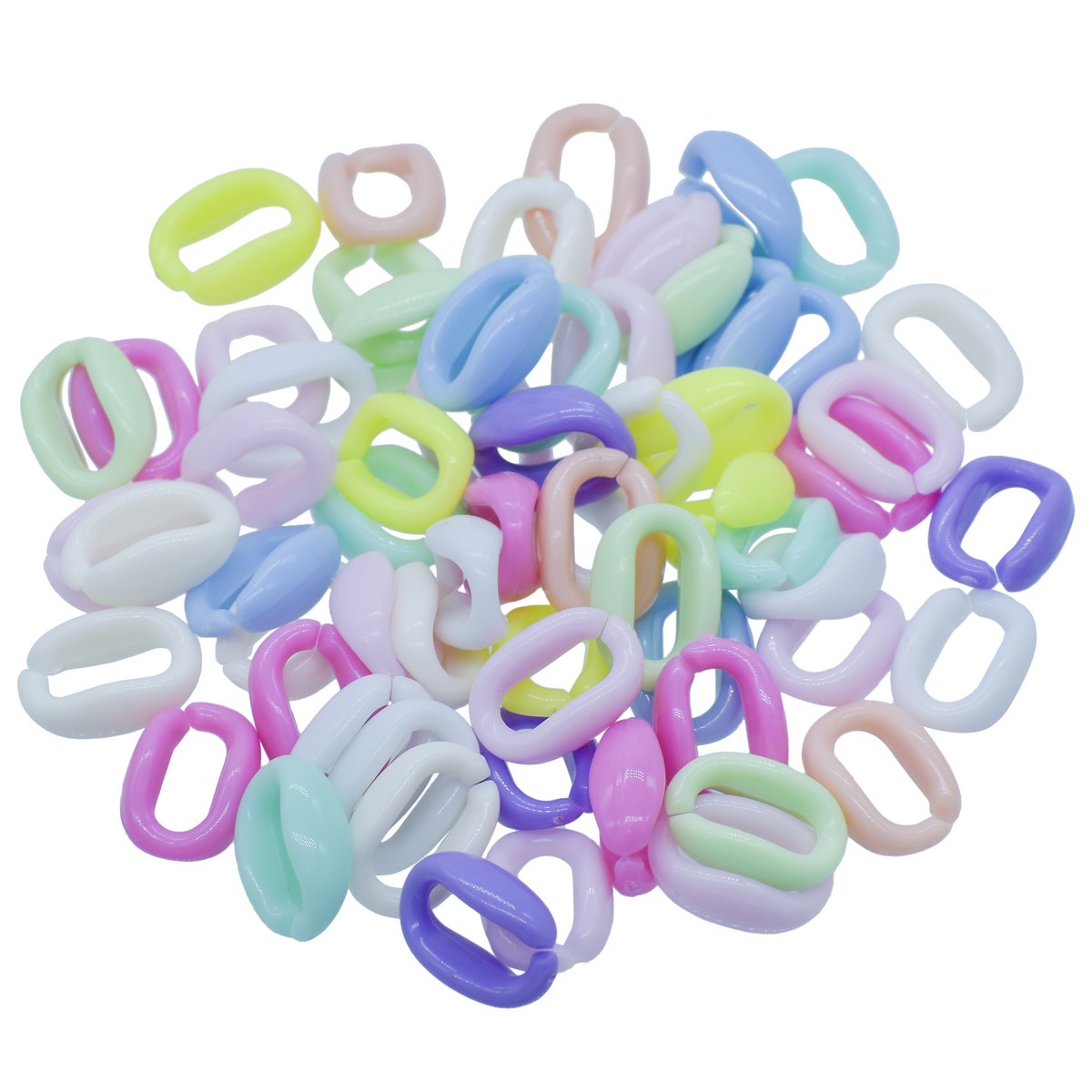 Jags DIY Plastic Chain Basic Pattern 25Gs Round Small JDPC21