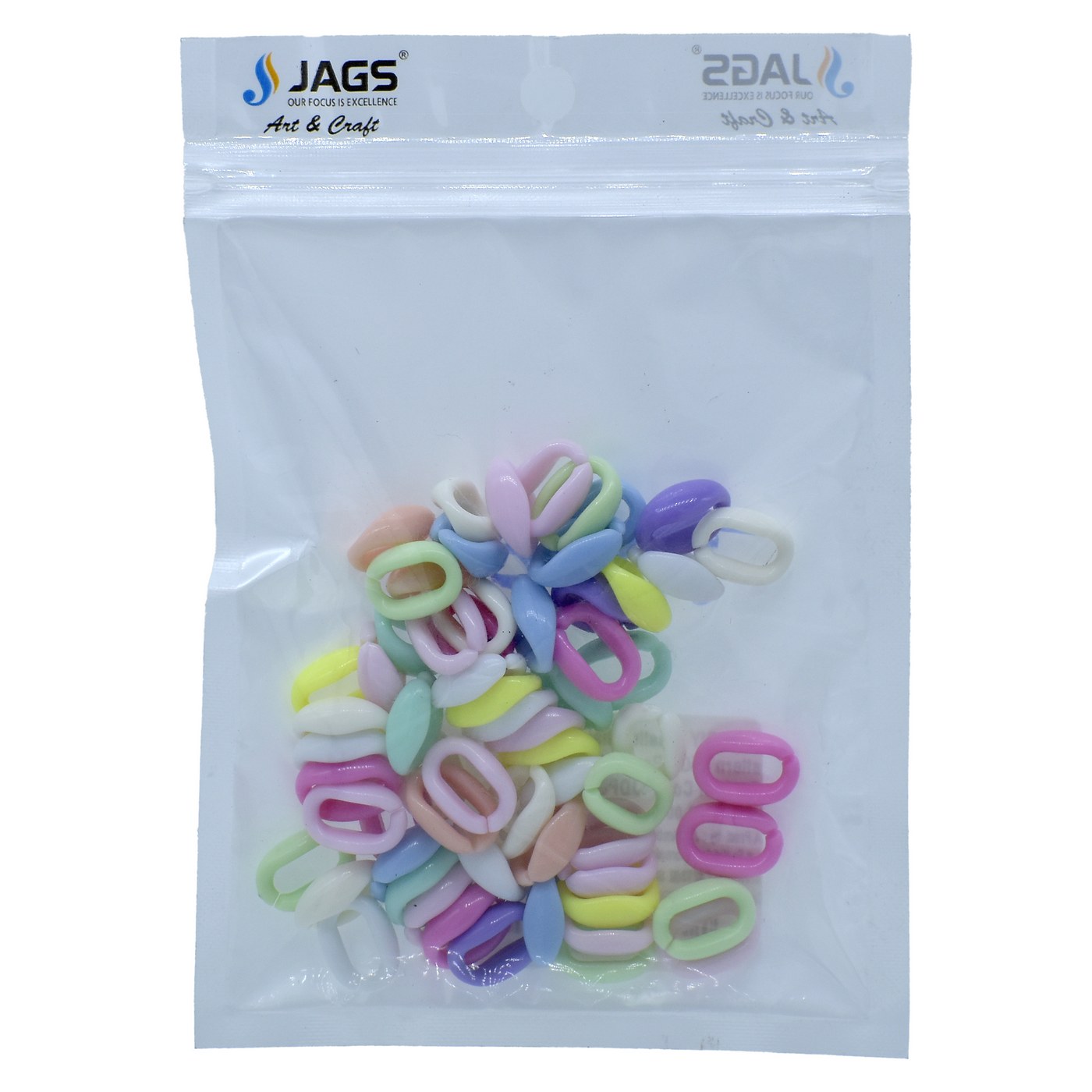 Jags DIY Plastic Chain Basic Pattern 25Gs Round Small JDPC21