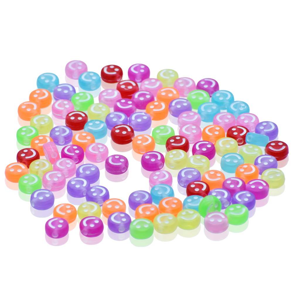 Jags Craft Beads Smiley Big 25gm 5X10MM JCB201
