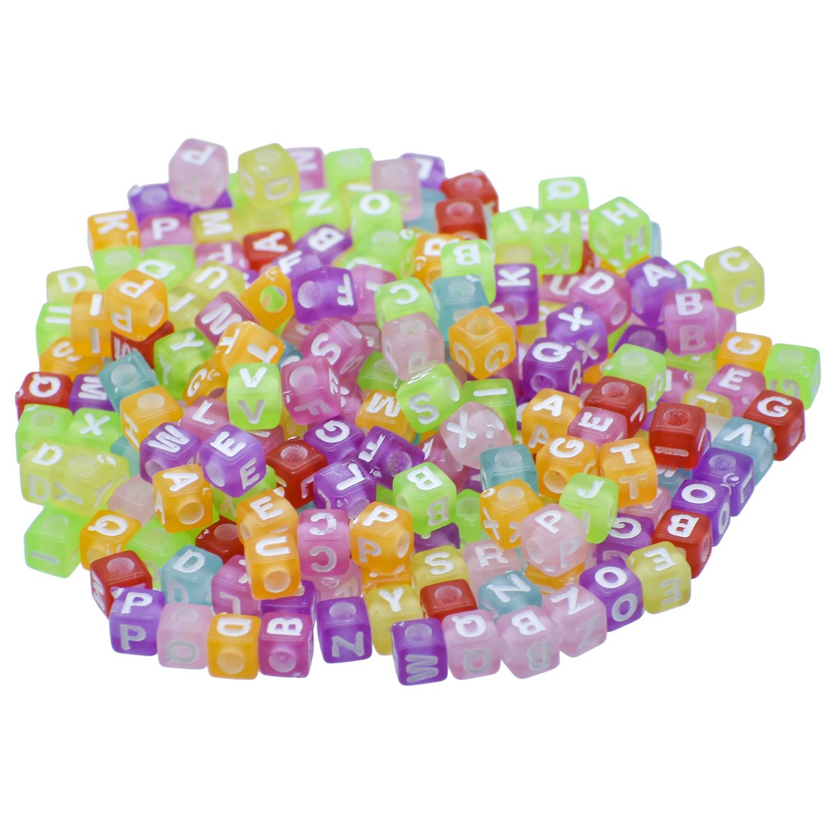 Jags Craft Beads Alphabet Mini Square 25gm 5X5MM JCB210