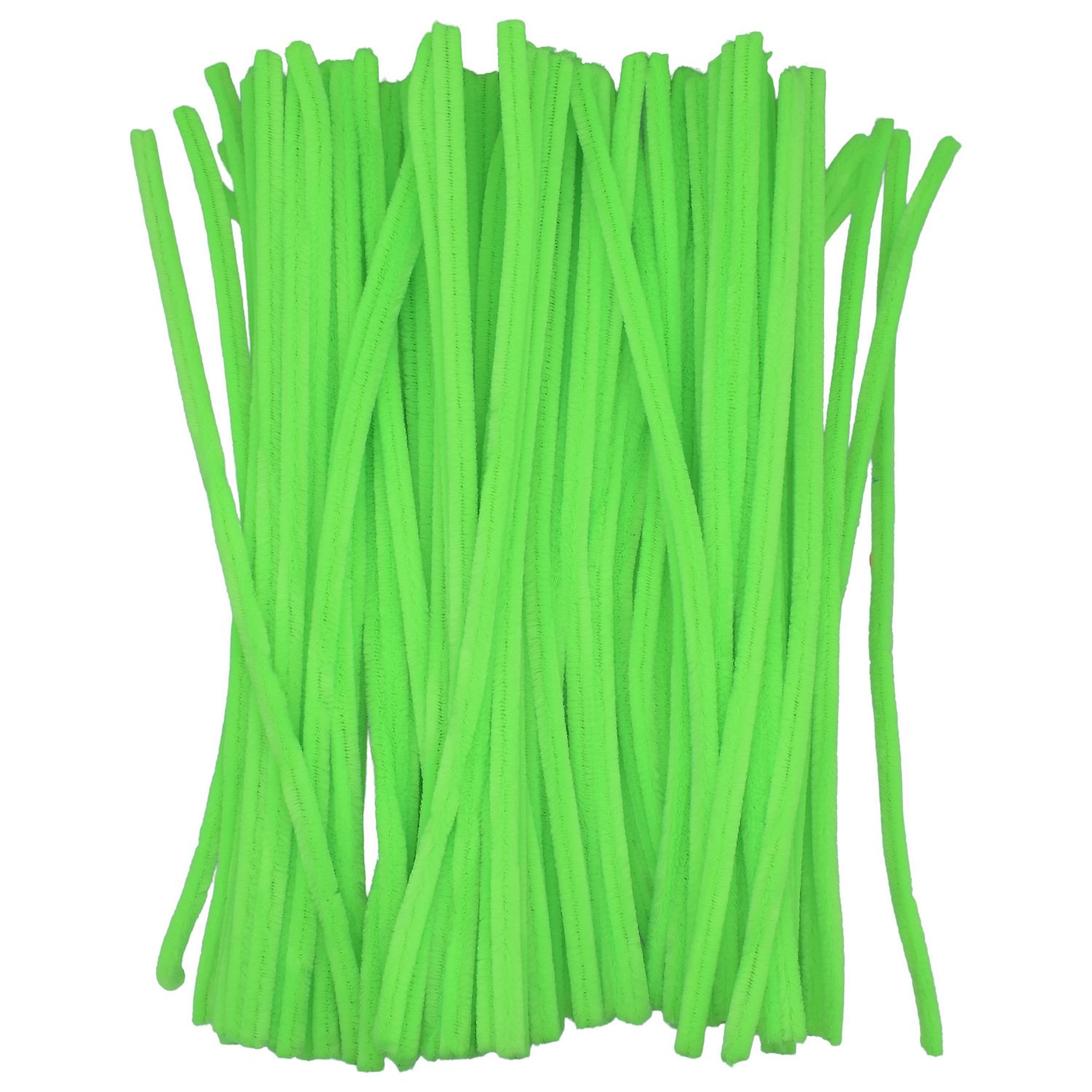 Jags Pipe Cleaner 100pcs 10MM A13 Flouresent Green FSMT-A13