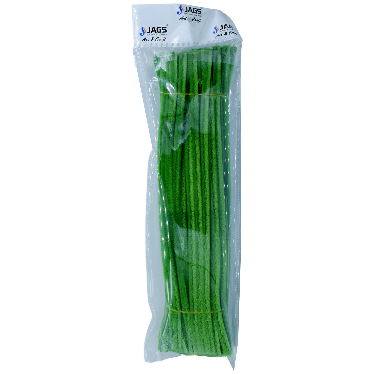 Jags Pipe Cleaner 100pcs 10MM A60 Mehndi Green FSMT-A60