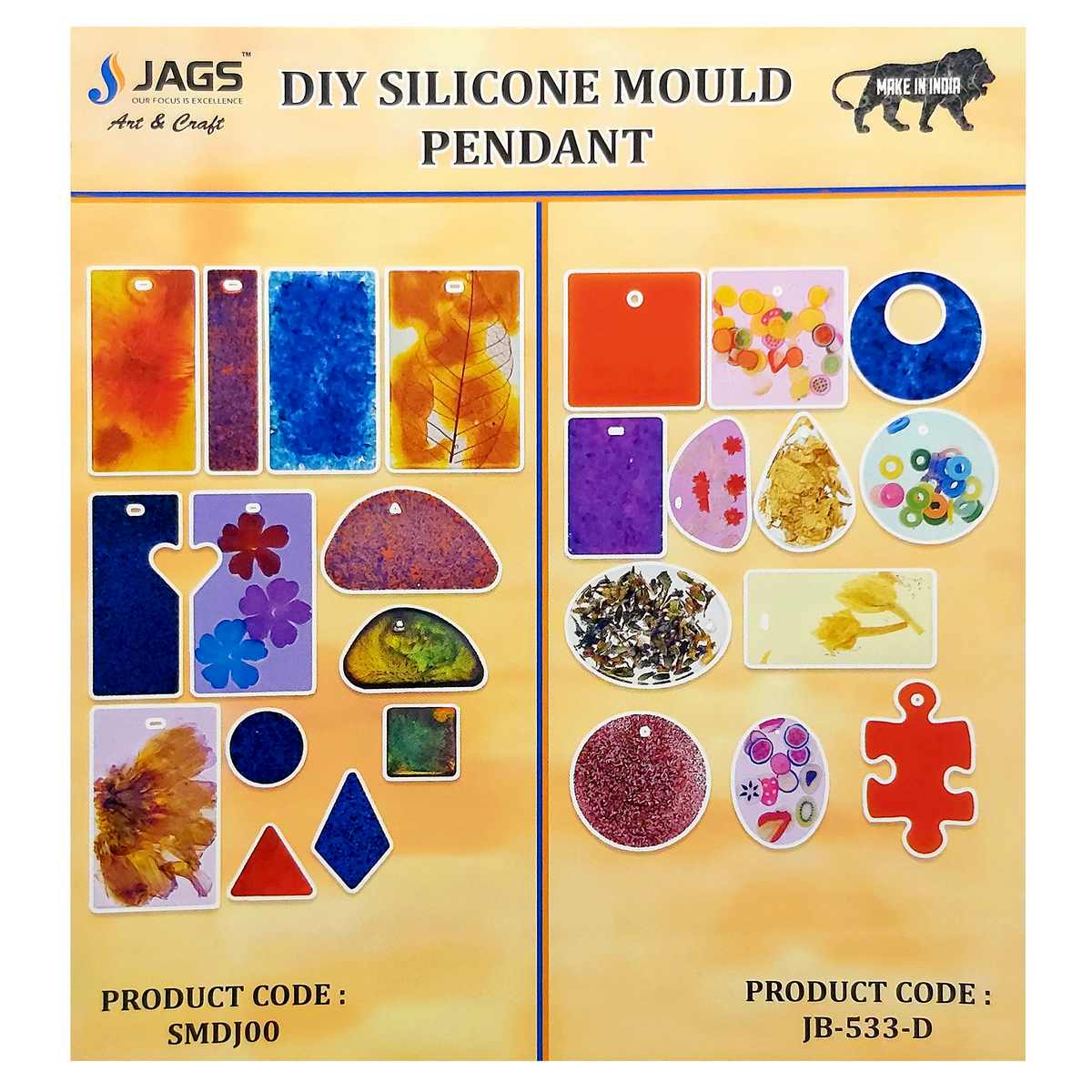 Silicone Mould Diy Jewelry Locket Pendant SMDJ00