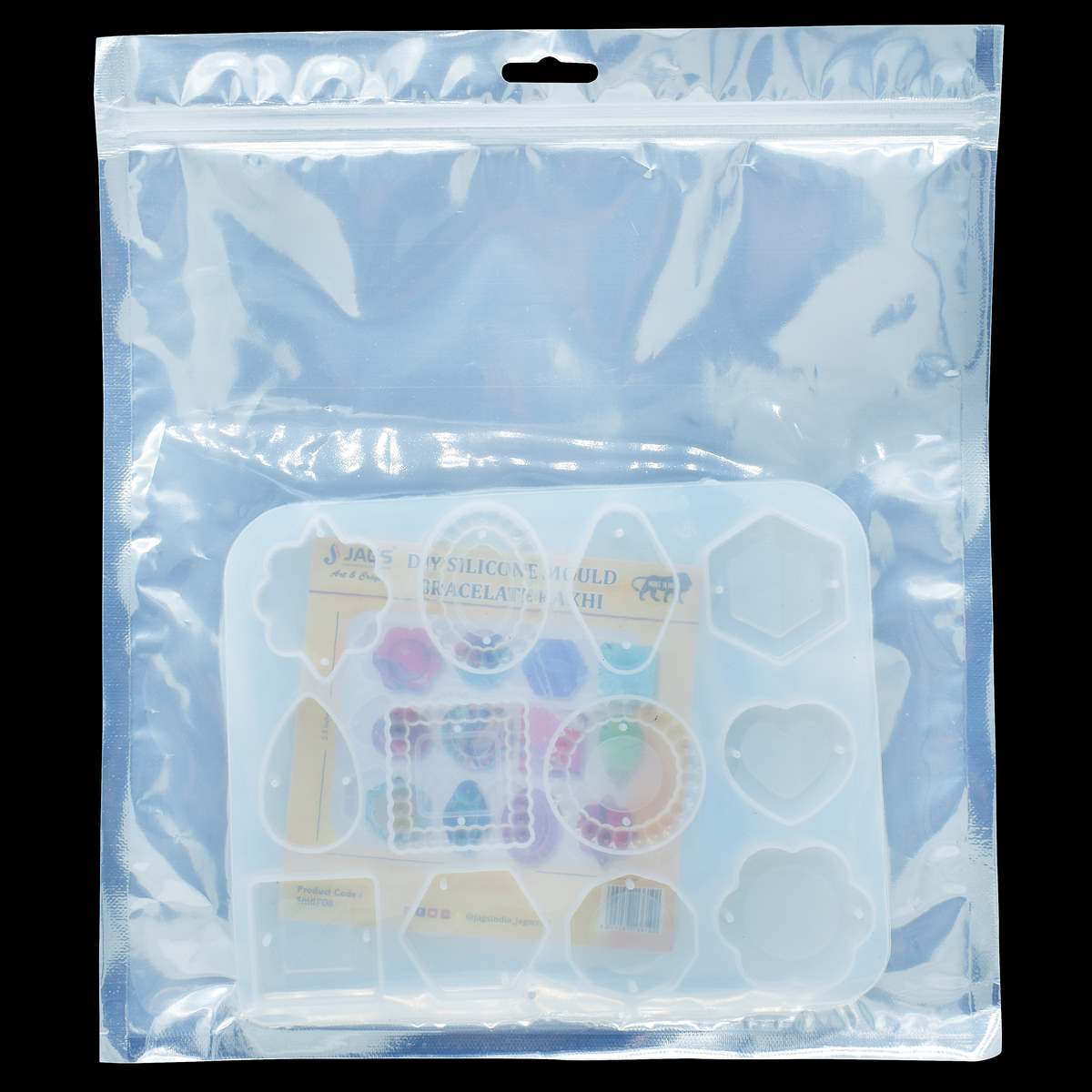 Silicone Mould Rakhi Bracelet 12D SMRP06