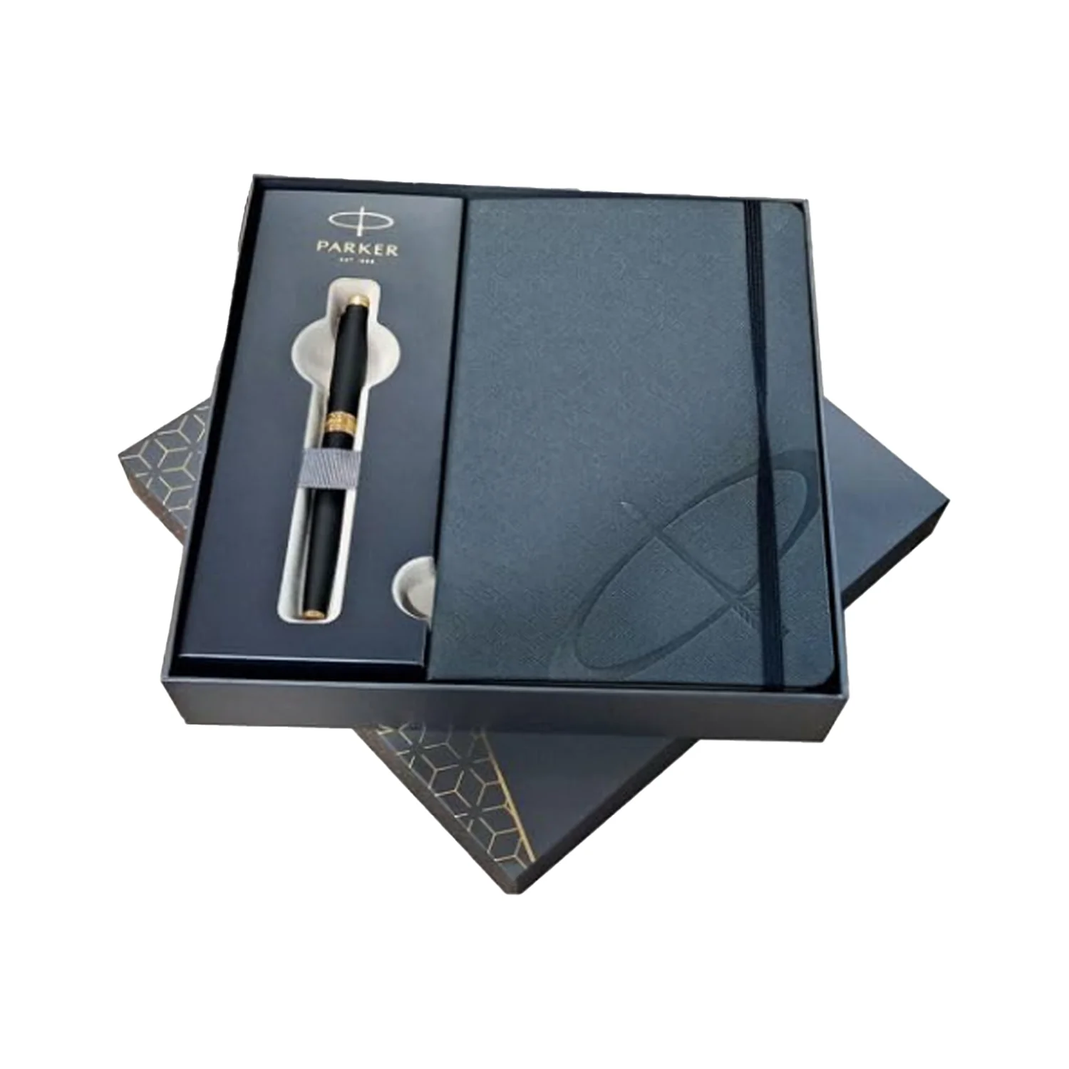 PARKER ASTER MATT BLACK GT RB + NOTE BOOK 