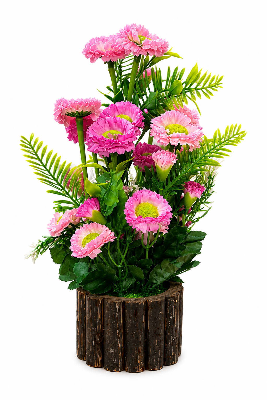 Artificial Gerbera Flower Plant with Decorative Pot