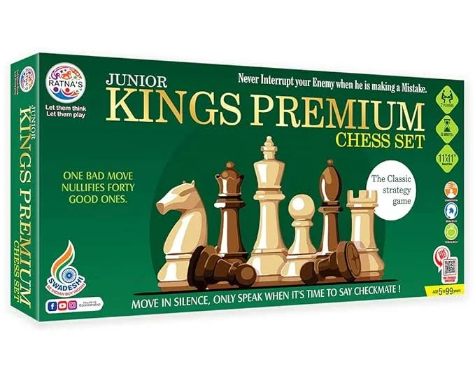 Ratna’s Junior Kings Premium Chess Set