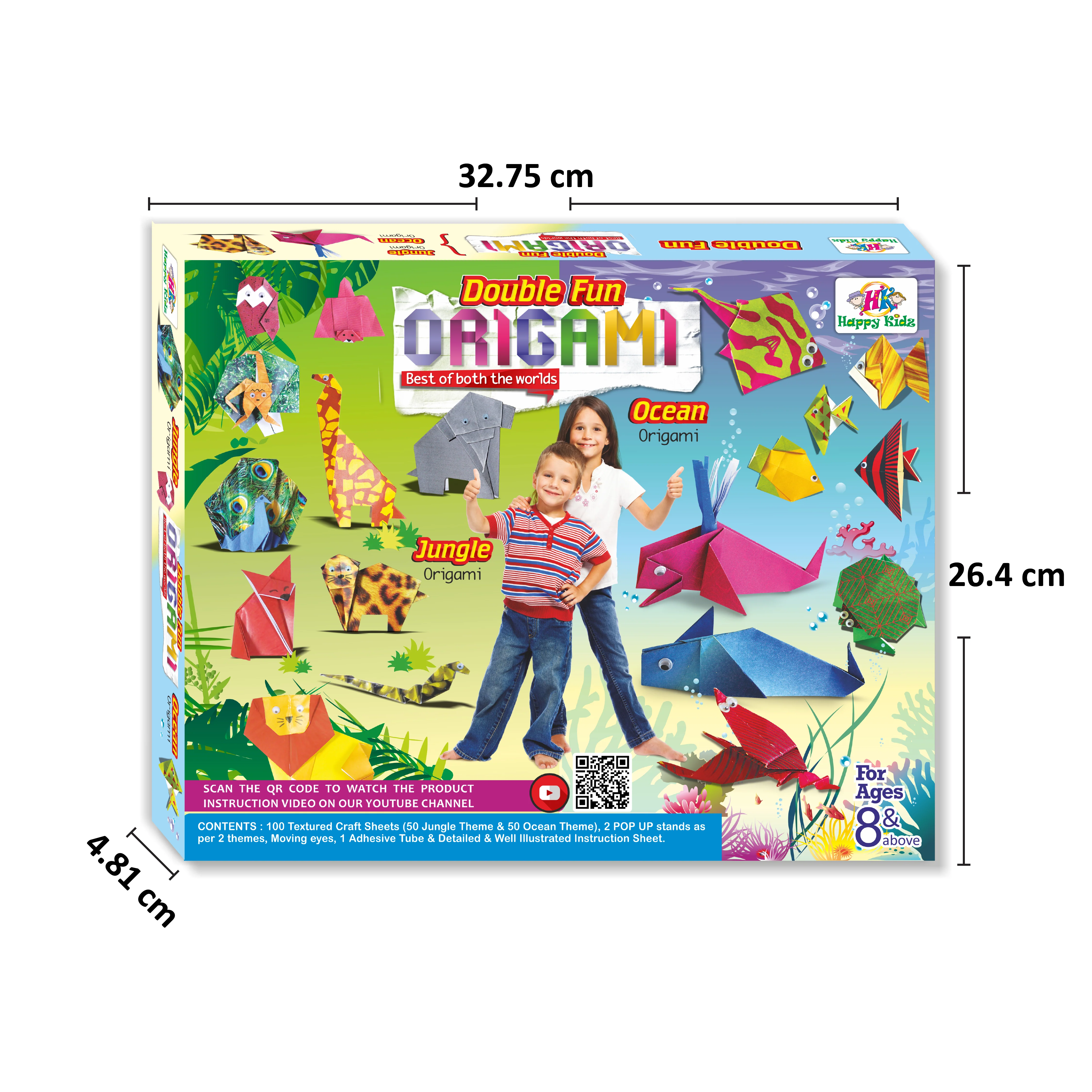 Double Fun Origami | Jungle & Ocean