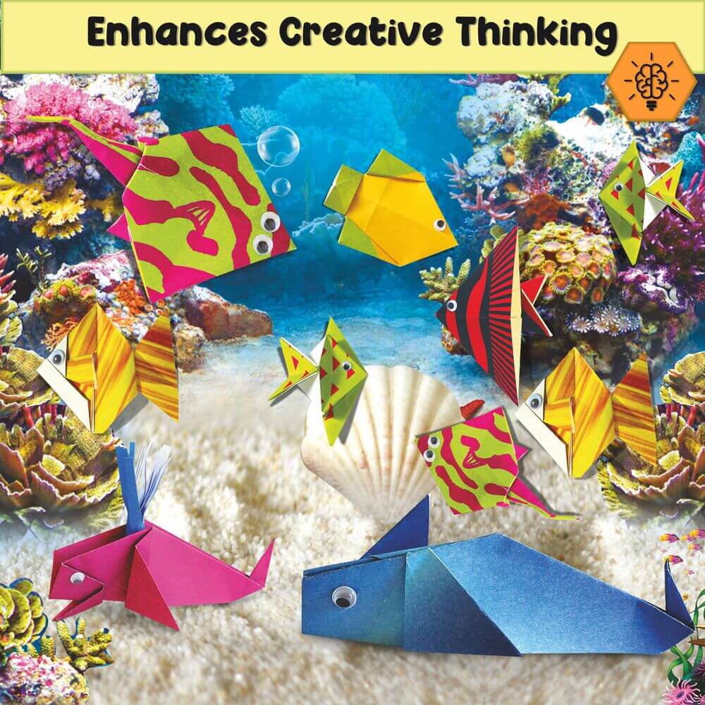 Double Fun Origami | Jungle & Ocean