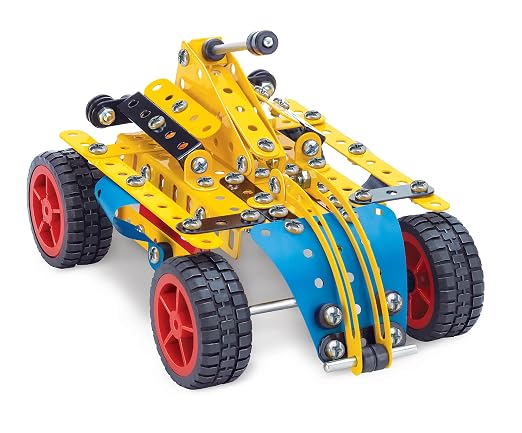 Toysbox MEC - O - Tec Set 4 Metal Construction Toy, Building Blocks, Educational Toys for 6+ yrs Boys and Girls, Multicolor