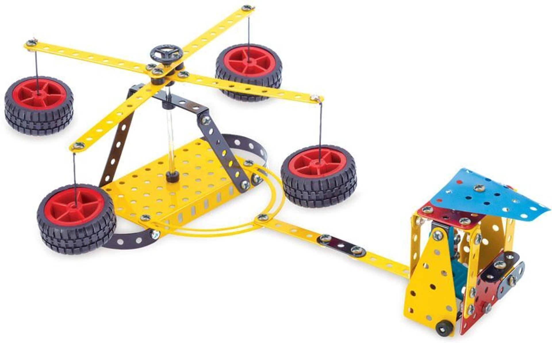 Toysbox MEC - O - Tec Set 4 Metal Construction Toy, Building Blocks, Educational Toys for 6+ yrs Boys and Girls, Multicolor