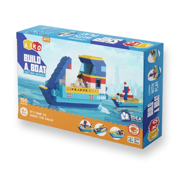  AIKO Build A Boat Construction Set