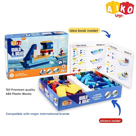  AIKO Build A Boat Construction Set