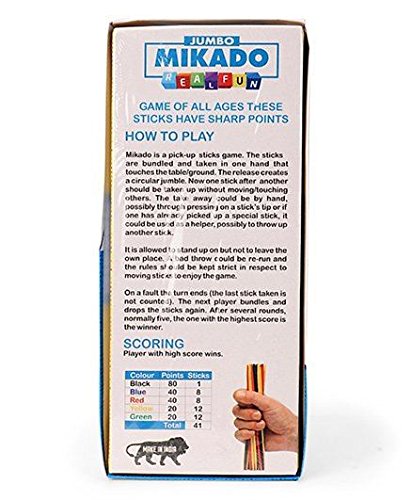  Ratna's Mikado Sticks Jumbo for Kids to Develop Concentration and Attention Span Building