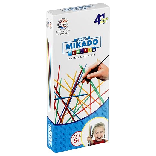  Ratna's Mikado Sticks Jumbo for Kids to Develop Concentration and Attention Span Building