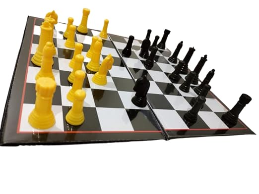 Toys Ekta Chess Board Game Set Big Size, Easily Foldable Game, Perfect for Children, Adults and Kids