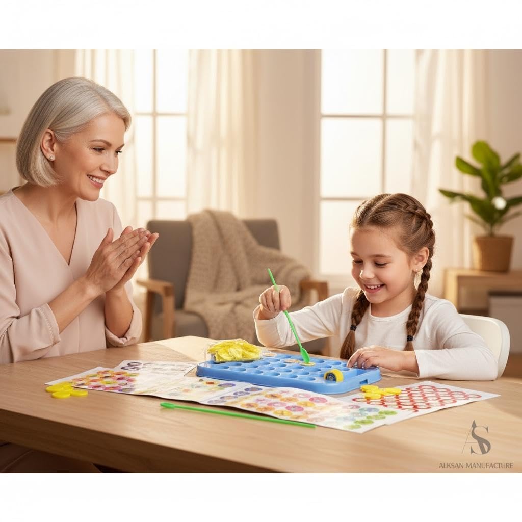 "Flip & Match Playful Fun Time" memory matching board game, 