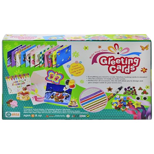 Ekta Greeting Cards Decoration Material Kit