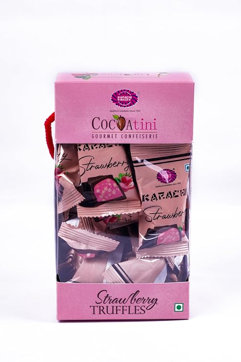 CocOAtini Strawberry Truffles