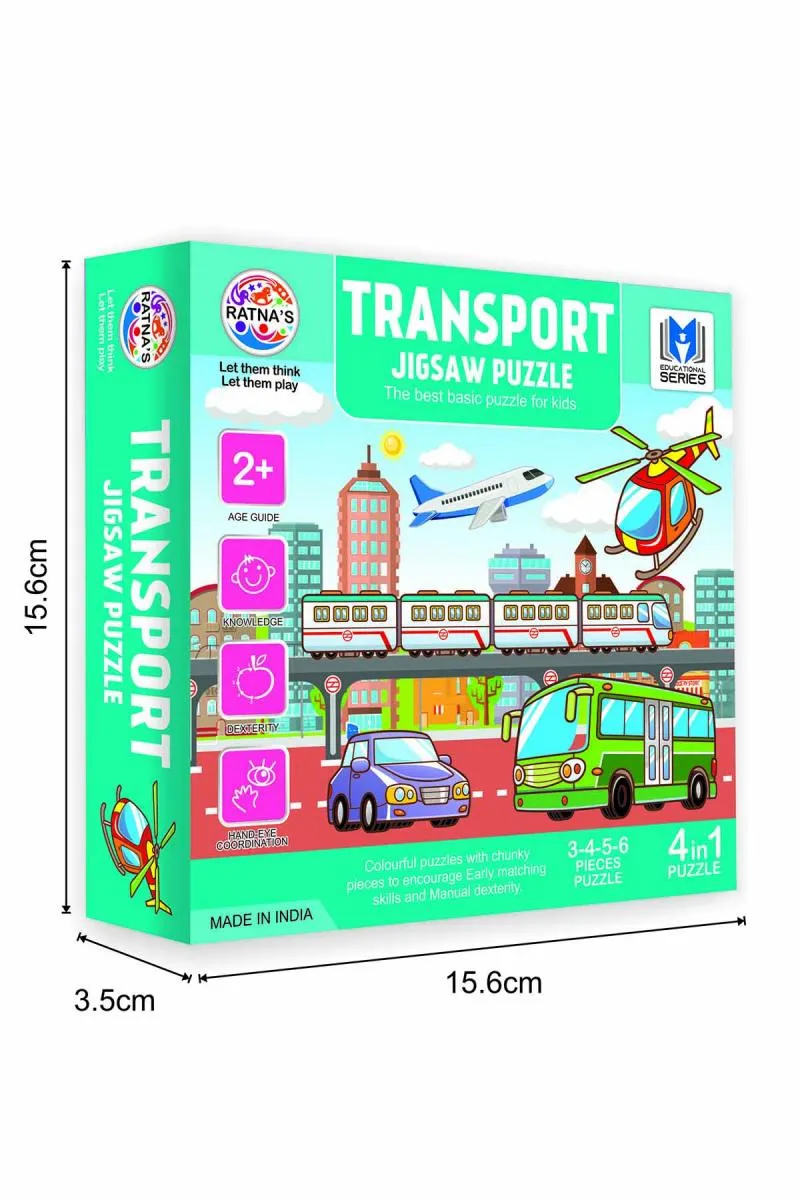Baby Jigsaw Transport Puzzles For Kids