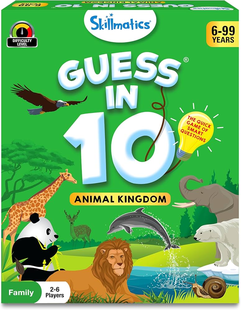  Skillmatics Guess in 10 – Animal Kingdom