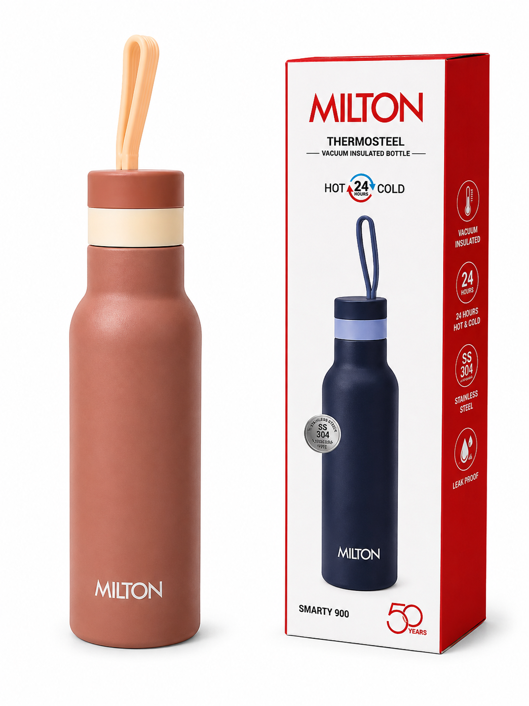 Milton Thermosteel Smarty 900 Vacuum Insulated Bottle – 900 ml