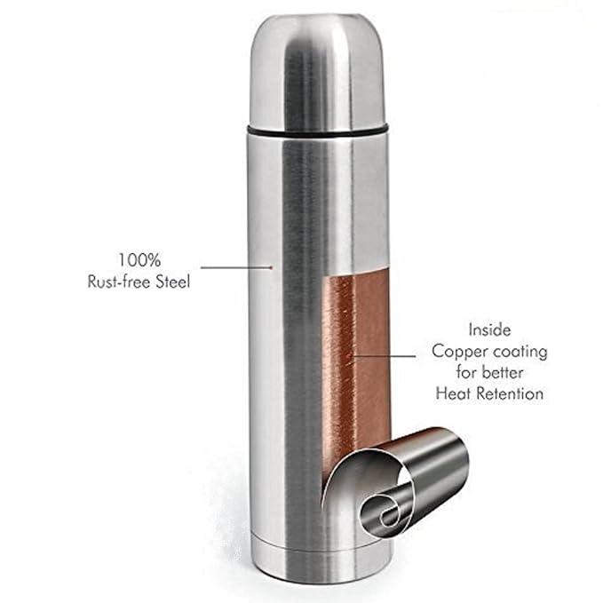 Milton Plain Lid 350 Thermosteel Water Bottle 350 ml