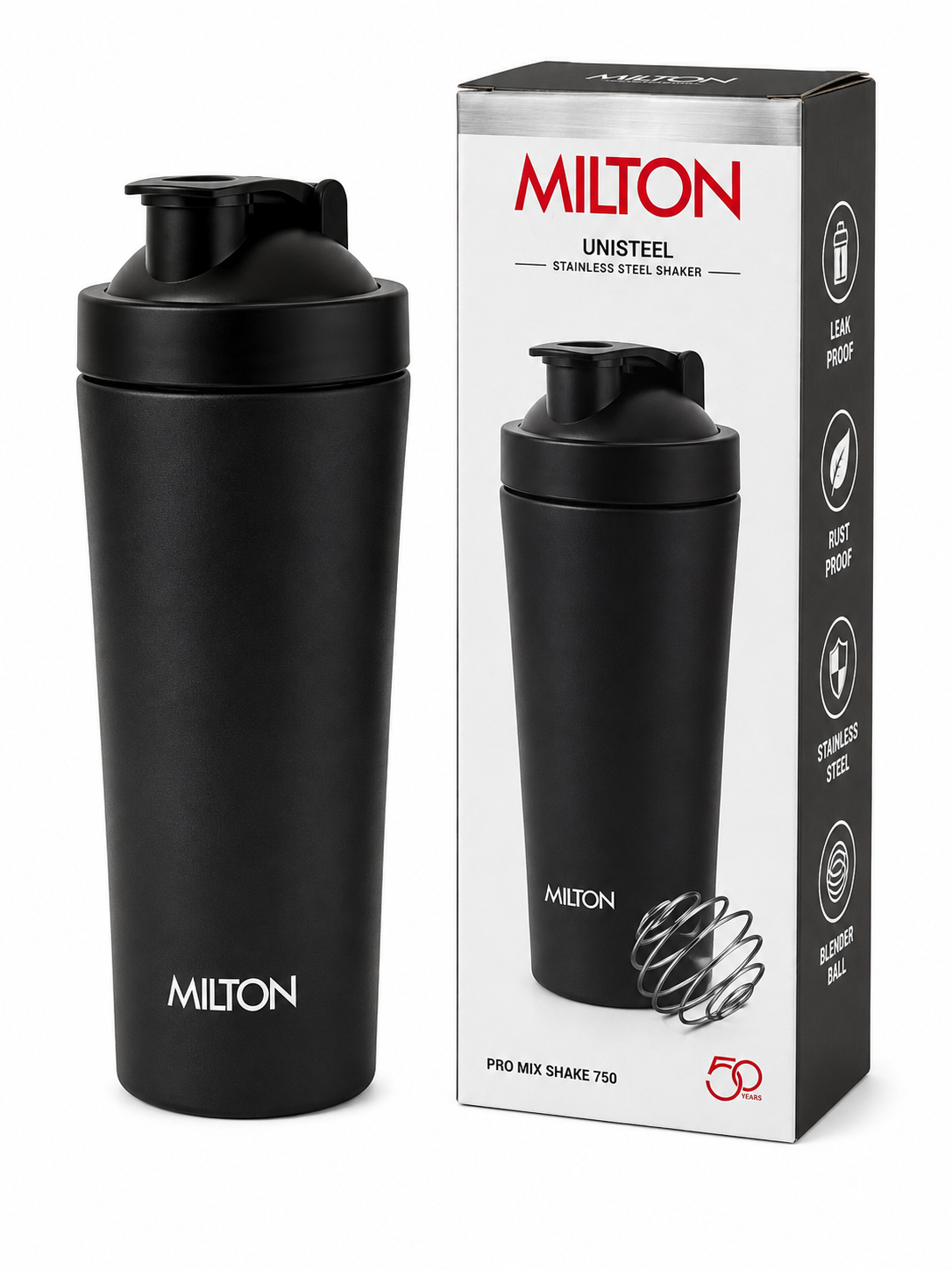 Milton Pro Mix Shake 750 Stainless Steel Shaker