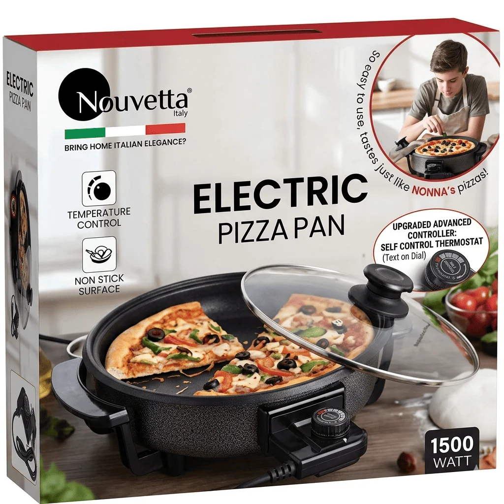Nouvetta Electric Pizza Pan