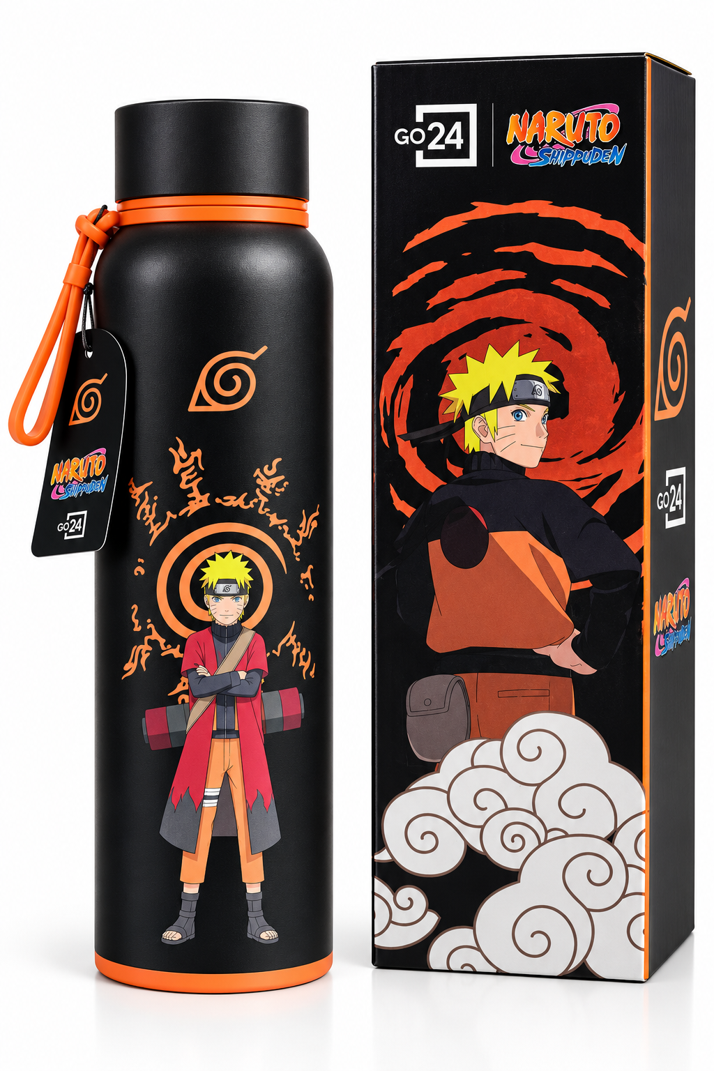 pexpo Stainless Steel Water Bottle Naruto 1000 - Fourth Hokage 980ml
