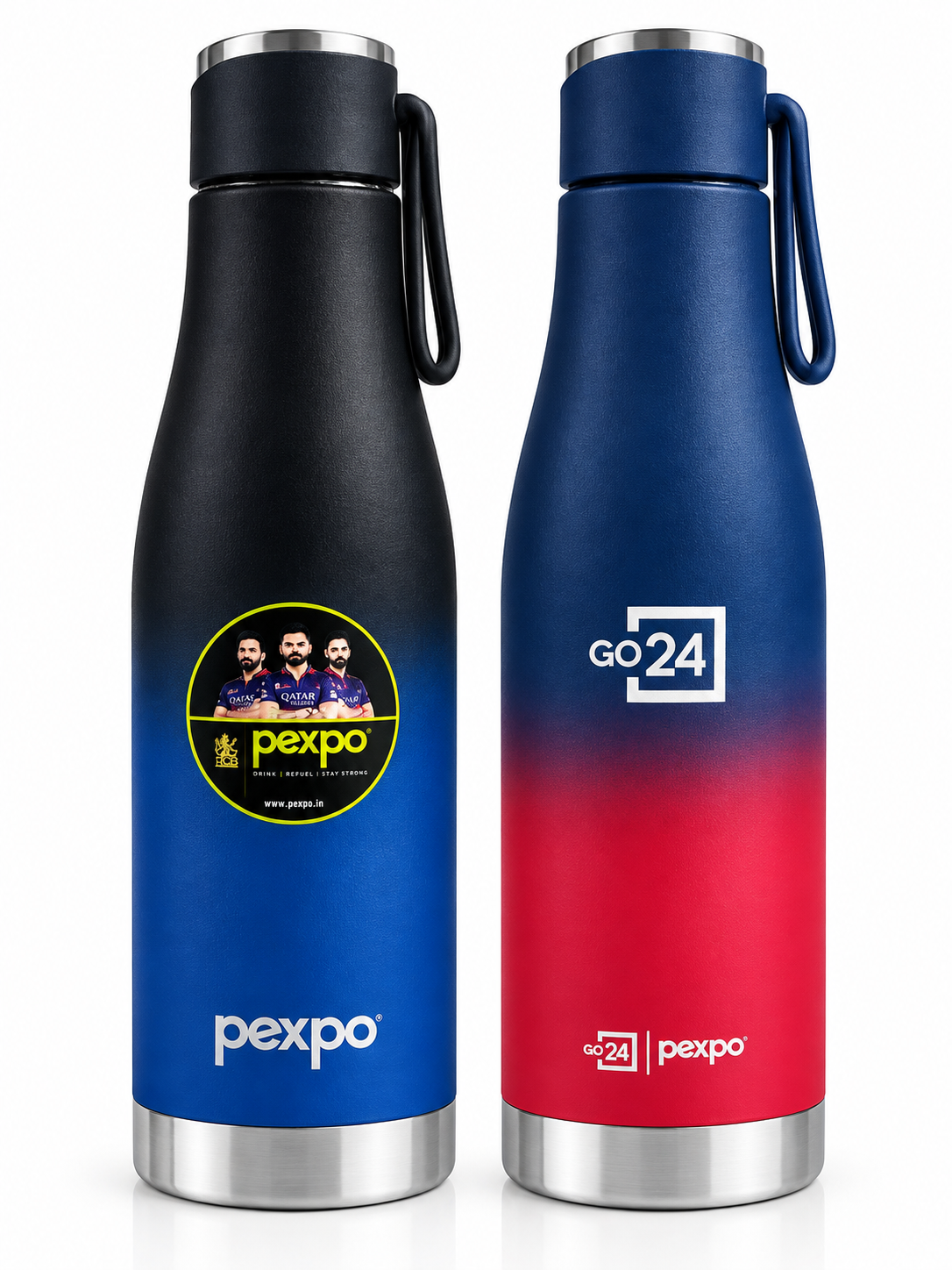 Go24 pexpo Stainless Steel Water Bottle Ignite